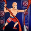 Amazing Gladiator Swing : The American Ragdoll Warrior &amp; Ninja Rope Race