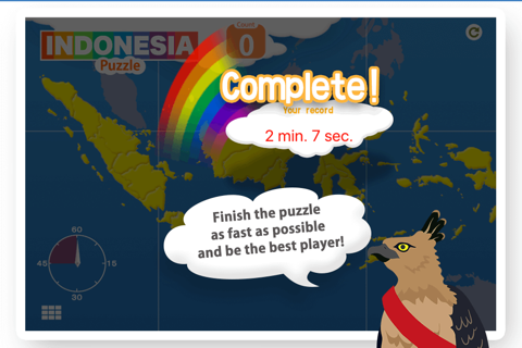 Puzzle Peta Indonesia for iPhone screenshot 4