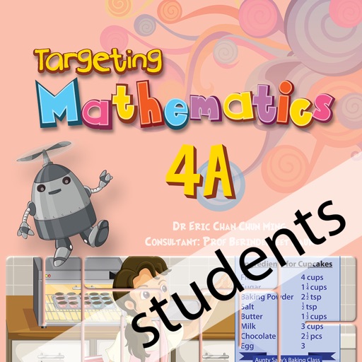 Targeting Mathematics 4A Interactive Book (Students) icon