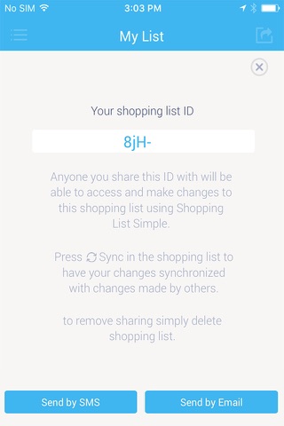 Shopping List Simple screenshot 4