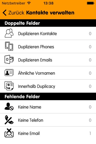 eContacts Manager : Phonebook Backup screenshot 4