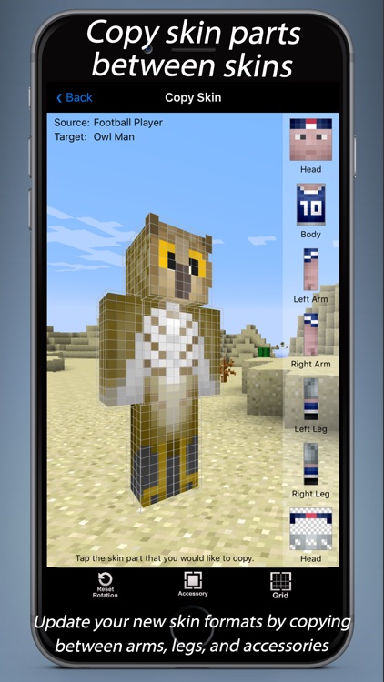 Skin Designer 3D for Minecraft screenshot-3