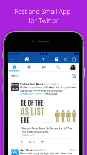 Mini for Twitter - with Lock Feature(圖2)-速報App