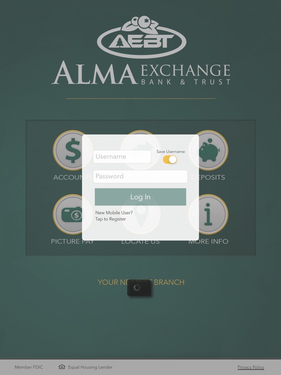 Pineland Bank for iPad