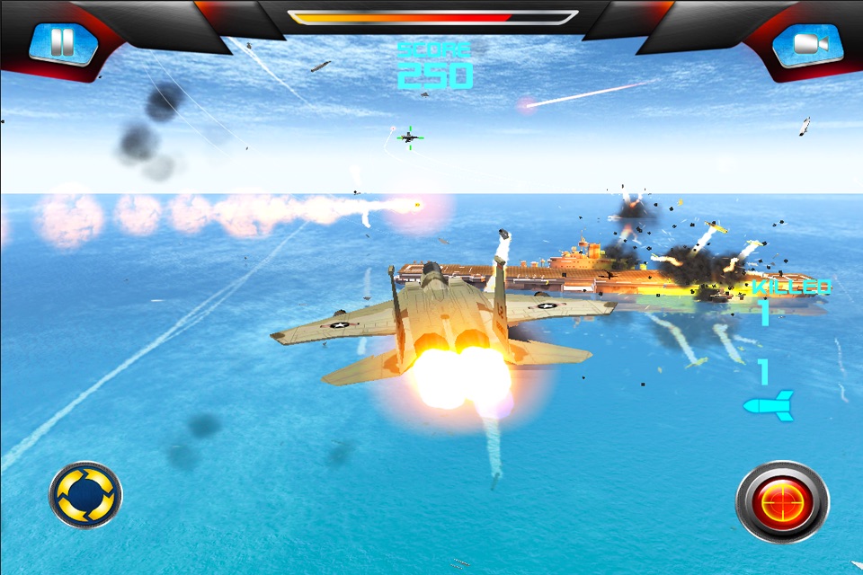 Aircraft Carrier Strike - Fighter Planes screenshot 2