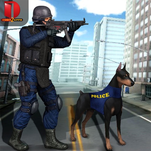 Angry Police Dog Simulator Free Icon