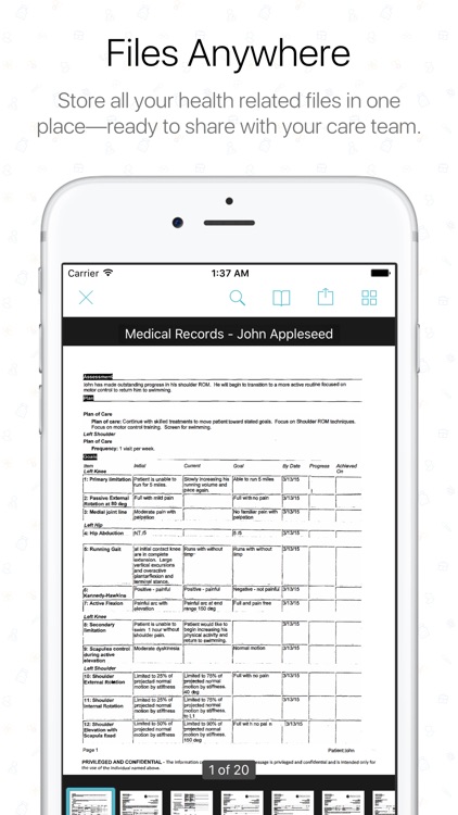 The Diary – Personalized Health for Improved Care screenshot-3