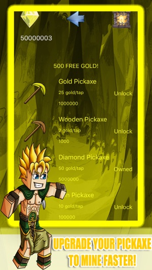 Gold Billionaire - Crafting Pocket Edition Free Pickaxe Mini(圖2)-速報App