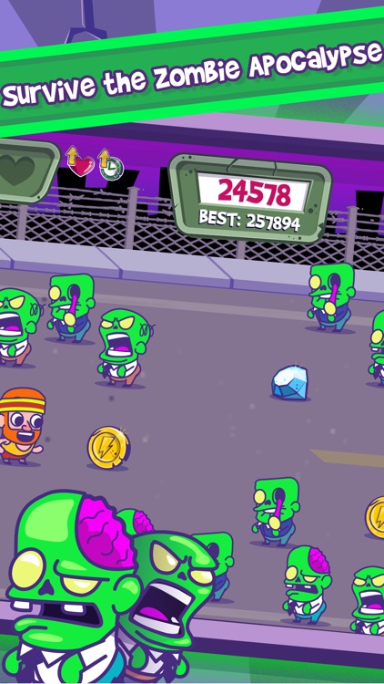 Zombie Chase - Endless Runner Jogging Game