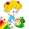 Coloring Book for Little Boys, Little Girls and Kids - Free Game