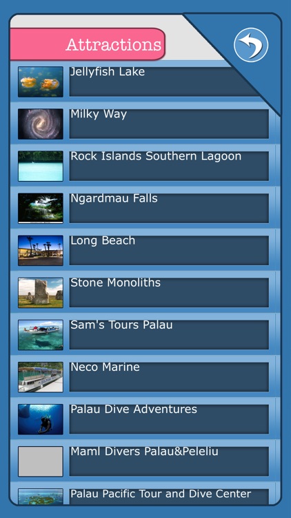 Palau Island Offline Map Tourism Guide
