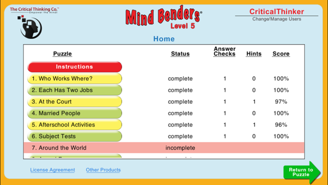 Mind Benders® Level 5(圖5)-速報App