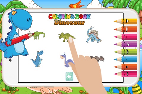 Kids Coloring Book Dinosaurs screenshot 4