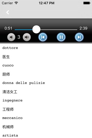 意大利语词汇高效记忆工具 screenshot 2