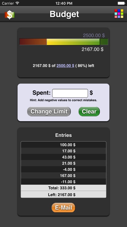 Budget App