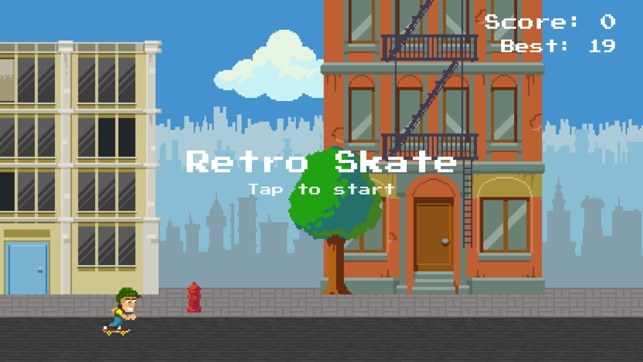 Retro Skate Arcade Game