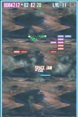 SEQANOID: Space Brick Breaker screenshot 2