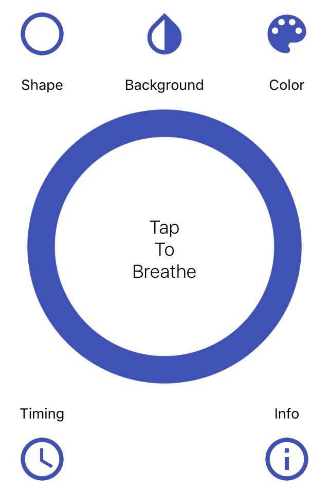 Breathe Easy - Paced Breathing screenshot 2