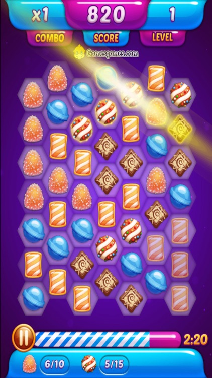 Galaxy Candy Match Puzzle