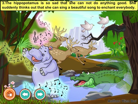 【图】A good hippopotamus (story and games for kids)(截图3)