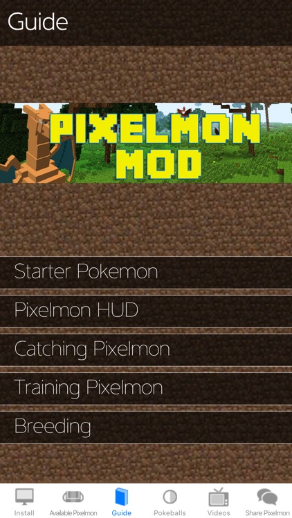 Pixelmon Mod for Minecraft PC Edition: McPedia Pro Gamer Community