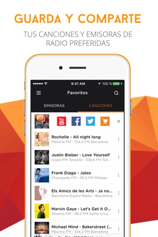 RadiON Free - Stream Live Music, Sports, News & Talk Radio Stations! screenshot 3