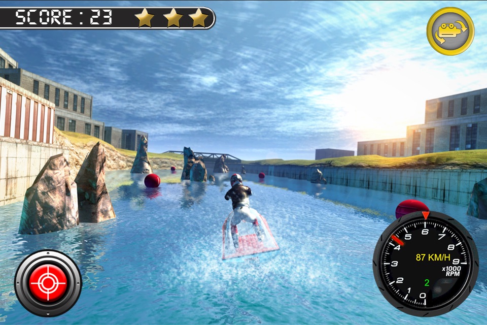 Jetski River Turbo Rally Free screenshot 4