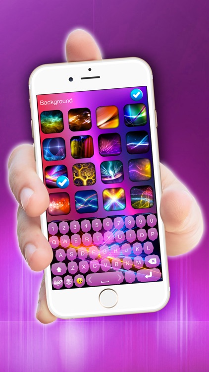 Glow Keyboard Skins – Custom.ize Text.ing with Fancy Font.s & Neon Key Theme.s screenshot-3