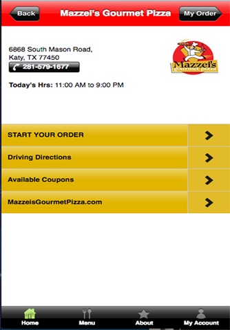 Mazzei's Gourmet Pizza screenshot 2