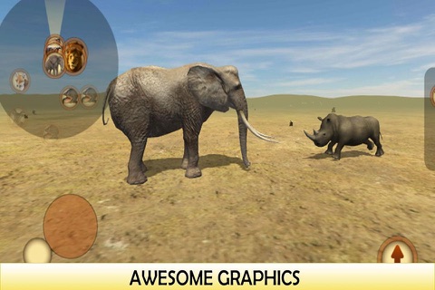 Real Stray Wild Angry Elephant Simulator screenshot 2