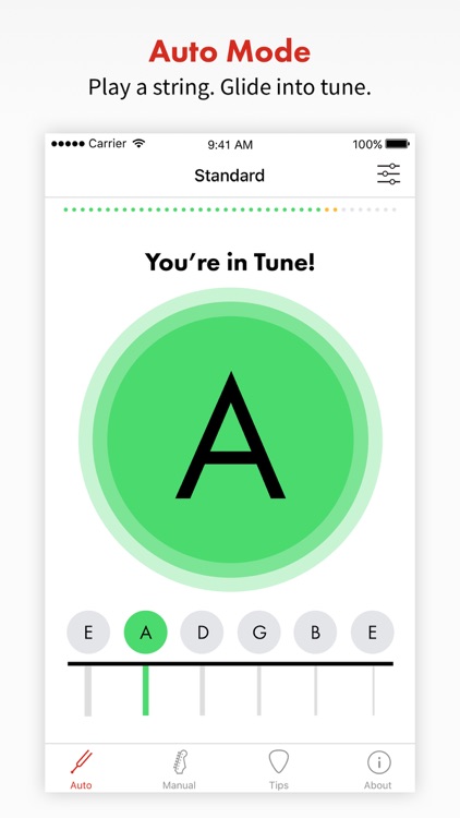 Fender Tune — Guitar Tuner for Acoustic and Bass screenshot-0