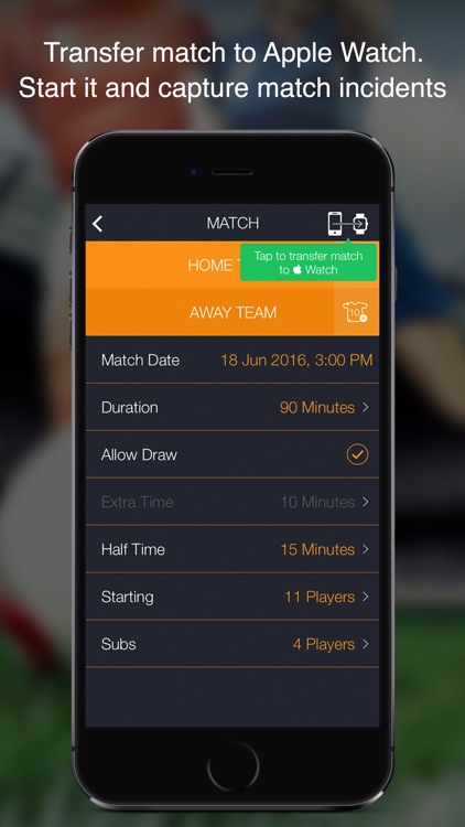 GOREF – Football Referee App for Apple Watch. screenshot-3