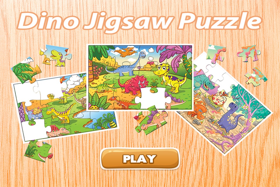 Dinosaur Puzzle Games Free - Dino Jigsaw Puzzles for Kids Toddler and Preschool Learning Games screenshot 2