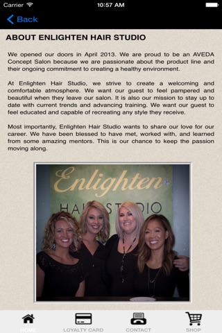 Enlighten Hair Studio screenshot 2