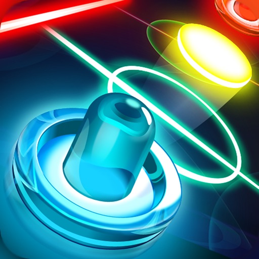 Glow Air Hockey Icon