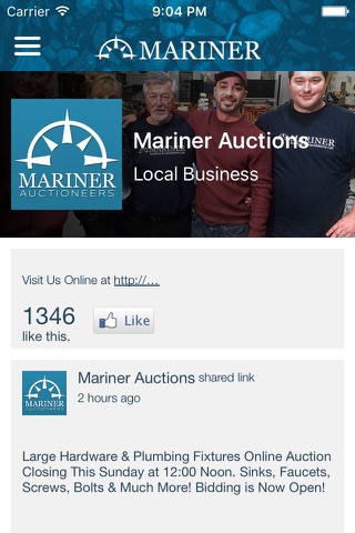 Mariner Auctions screenshot 4