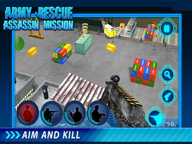 Army Rescue Assassin Mission, game for IOS