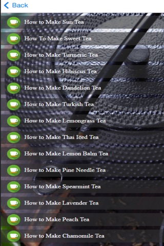 Tea Recipes - Learn How To Make The Perfect Cup of Tea screenshot 4