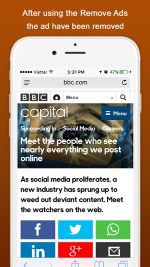 Remove Ads for safari browser(圖4)-速報App