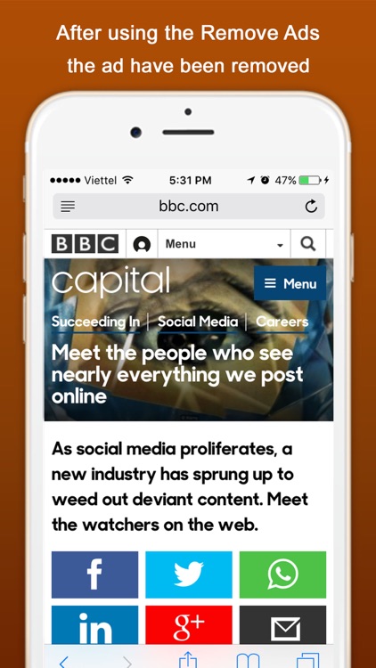 Remove Ads for safari browser screenshot-3