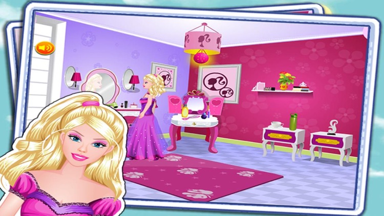 打扫芭比公主的可爱房间