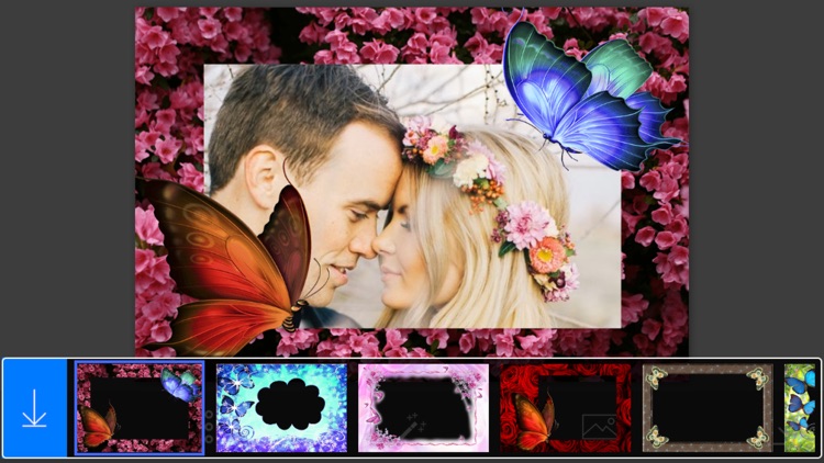 Butterfly Photo Frames - Make awesome photo using beautiful photo frames