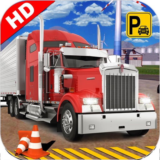 Big 18 Wheeler Truck Parking Pro icon