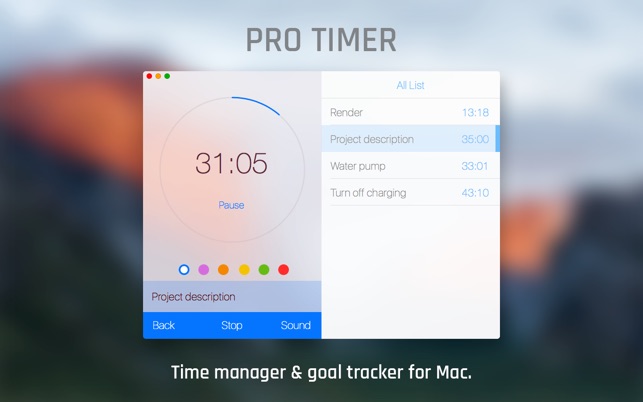 Time Manager For Mac