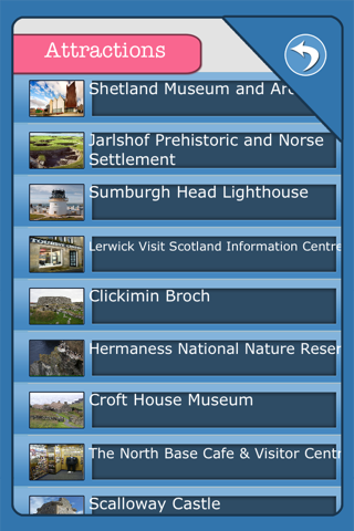 Shetland Islands Offline Map Travel Guide screenshot 3