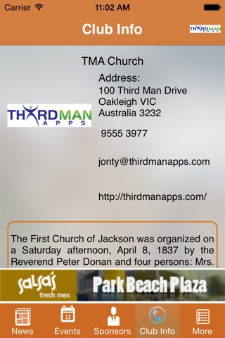 TMA church screenshot 4