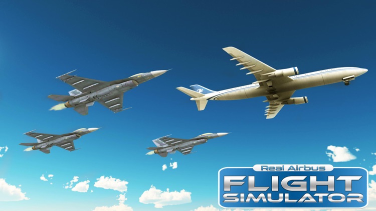 Real Airbus Flight Simulator - 3D Plane Flying Simulator Game