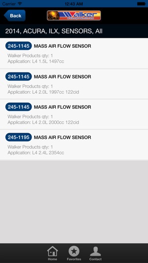 Walker Products Engine Management(圖3)-速報App