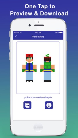 Poke Skins for Minecraft - pokemon Go edition Freeのおすすめ画像2