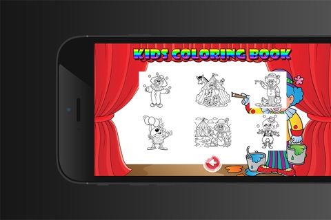 Kids Coloring Book Circus - Educational Learning Games For Kids And Toddler screenshot 3